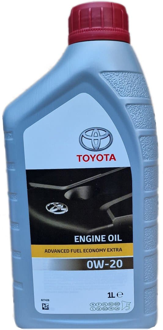 Huile moteur d'origine Toyota 0W-20 AFE 1Litres